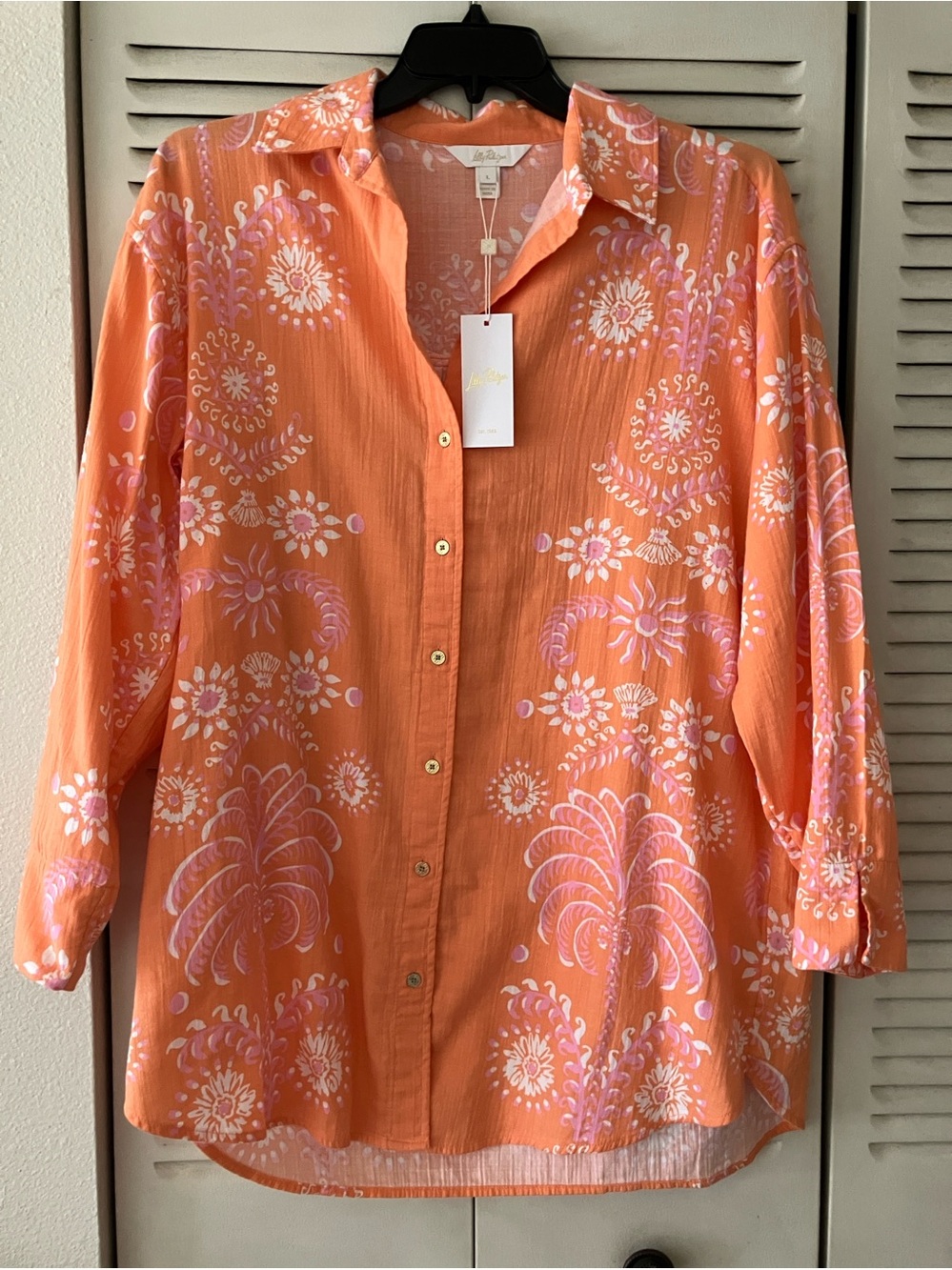 Lilly Pulitzer Kwitney Long Sleeve Cover Up NWT!!